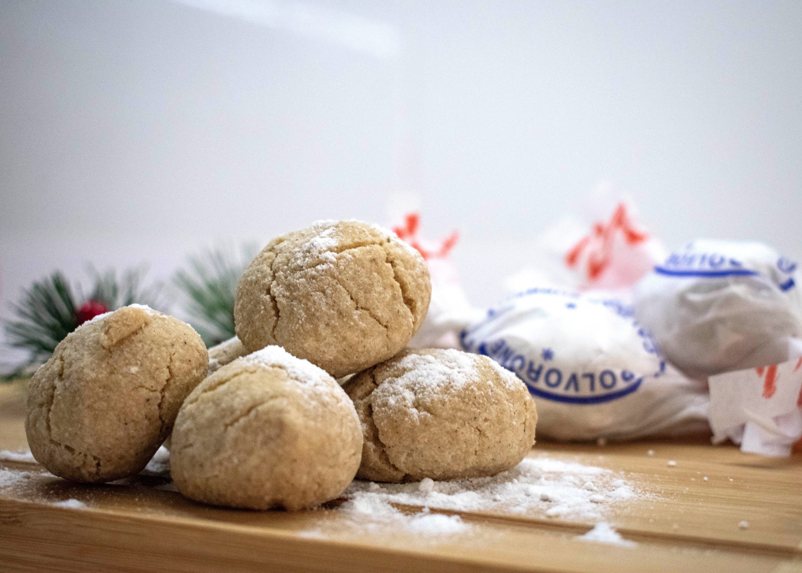 Polvorones tradicionales Polvorones tradicionales elaborados con almendra y canela