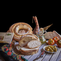 Selección de panes tradicionales elaborados artesanalmente y con masa madre